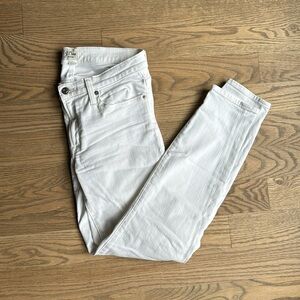 J. Crew White Toothpick Jeans 👖
